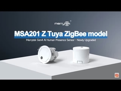 เครื่องตรวจจับระดับชีวิต 24GHz รุ่นที่ 4 สร้างใน Tuya ZigBee Wireless Module MSA201 Z