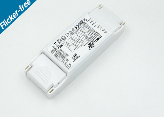 25W Non Flickering 1-10V / PUSH Dimming LED Power Supply Energy Saving
