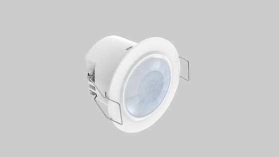 Compact size 360-degree PIR motion sensor light controller without dry contact output