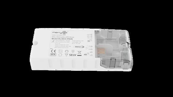 36W NFC programmable DALI DT8 LED driver constant current 500ma to 1100ma output