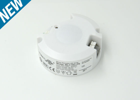 แหล่งจ่ายไฟ LED ที่อัปเดต 1x16W 300mA กระแสไฟขาออกคงที่พร้อมเครื่องตรวจจับความเคลื่อนไหว