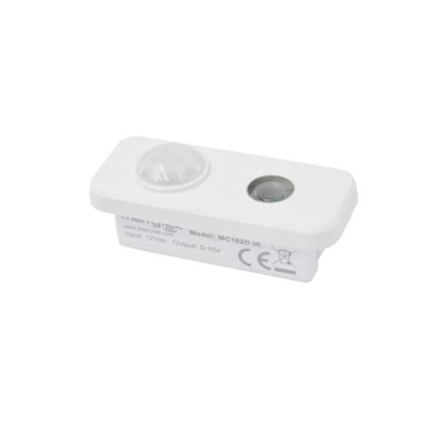 12Vdc PIR Motion Sensor With 0-10V Dimming For Panel Light, Daylight Priority Function MC182D IR