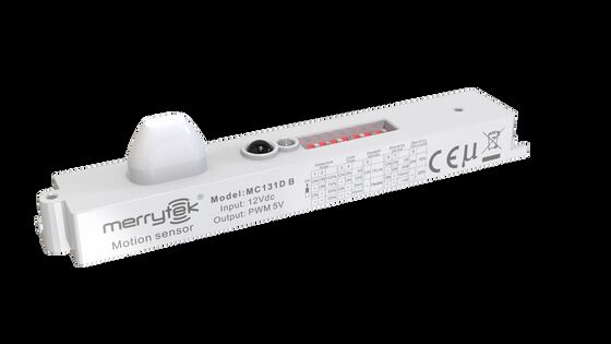 แถบยาว PWM หรี่แสง เซ็นเซอร์ตรวจจับการเคลื่อนไหว DC, รองรับรีโมทคอนโทรล, สูงสุด 6 เมตร